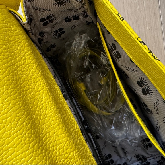 Min & Mon Yellow Scribble Bag - Picture 4 of 7